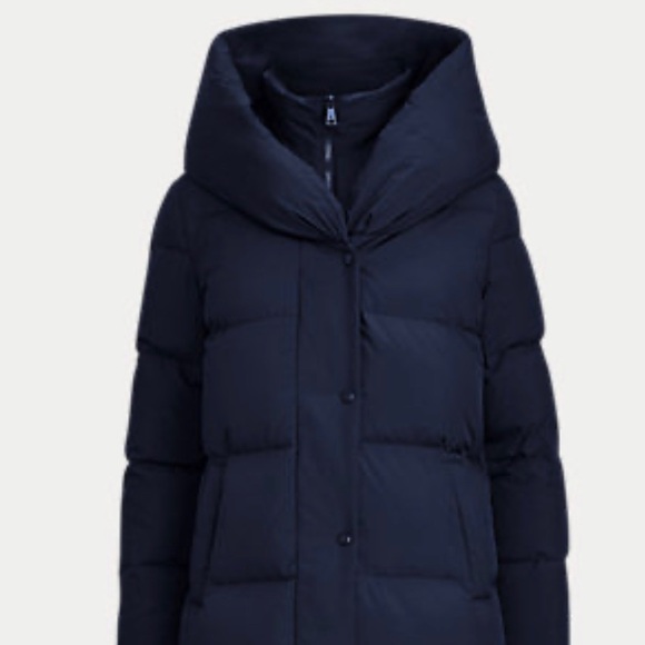 NEW LAUREN RALPH LAUREN Oversize-Collar Coat - Picture 2 of 14